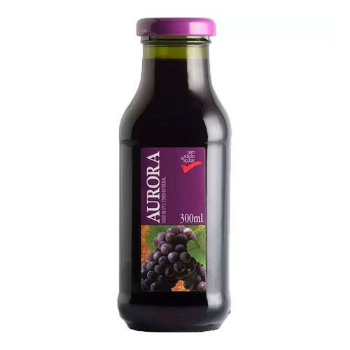 Suco de Uva Tinto Integral Aurora 300ml Suco de Uva Tinto Integral Aurora 300ml
