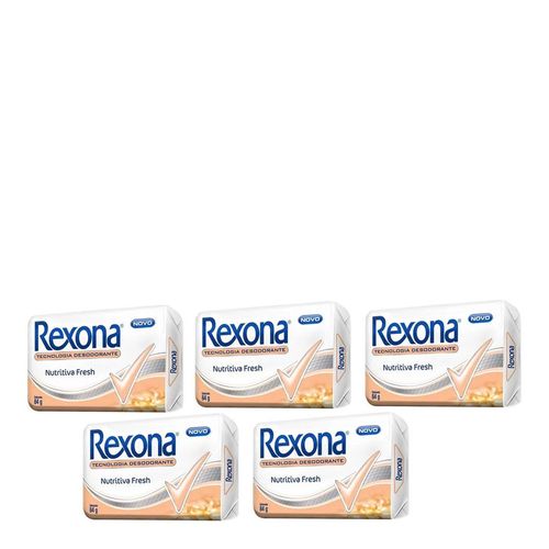 Sabonete Rexona 84g 5 Unidades Sabonete Rexona 84g 5 Unidades
