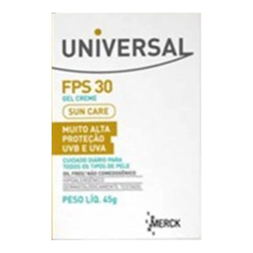 Gel Creme Universal FPS 30 45g