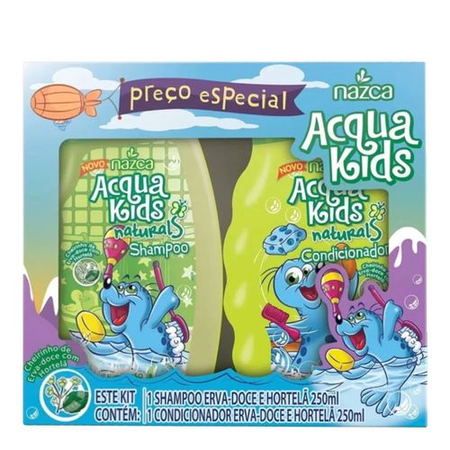 Kit Shampoo + Condicionador Acqua Kids Erva Doce 250ml Kit Shampoo + Condicionador Acqua Kids Erva Doce 250ml