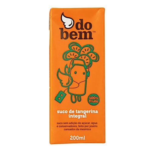 Suco Tangerina Do Bem 200ml Suco Tangerina Do Bem 200ml