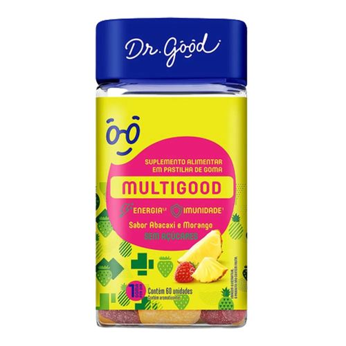 Suplemento Alimentar Dr. Good Multigood 60 Gomas Suplemento Alimentar Dr. Good Multigood 60 Gomas