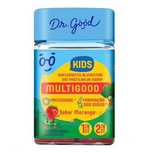 Suplemento Alimentar Dr. Good Multigood Kids 30 Gomas