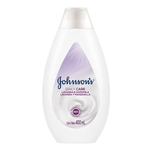 Loção Hidratante Johnson's Daily Care Lavanda e Camomila 400ml