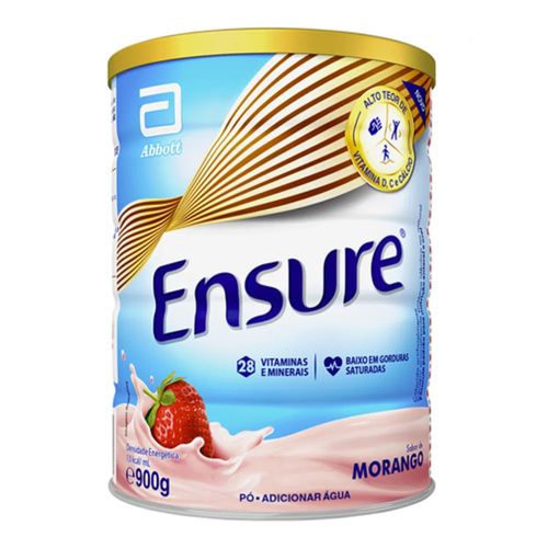 Suplemento Alimentar Ensure Morango 900g Suplemento Alimentar Ensure Morango 900g