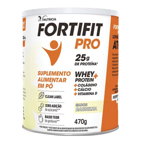Suplemento Alimentar FortiFit Pro Baunilha 470g Suplemento Alimentar FortiFit Pro Baunilha 470g