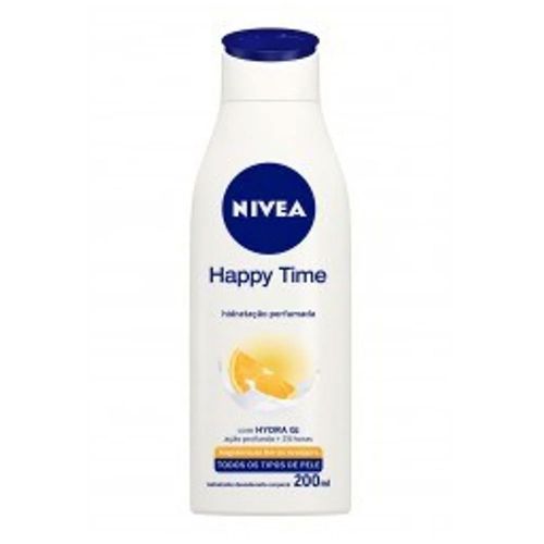 Loção Hidratante Nivea Happy Time 200ml Loção Hidratante Nivea Happy Time 200ml