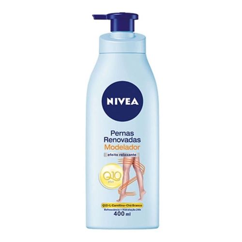 Loção Hidratante Nivea Q10 Pernas Renovadas Modelador 400ml Loção Hidratante Nivea Q10 Pernas Renovadas Modelador 400ml