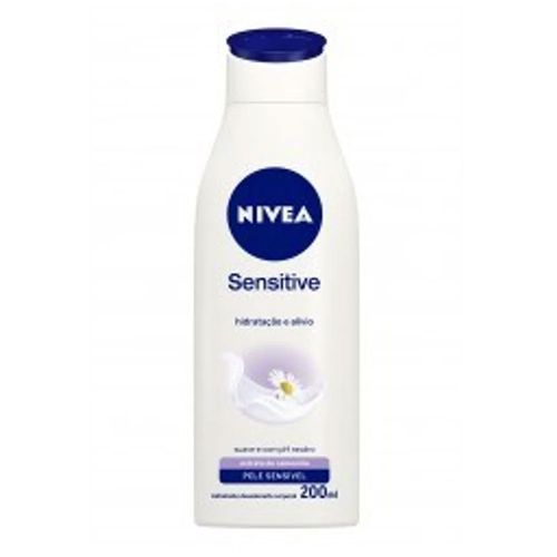 Loção Hidratante Nivea Sensitive 200ml