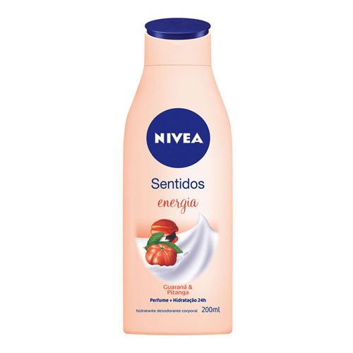 Loção Hidratante Nivea Sentidos Energia 200ml Loção Hidratante Nivea Sentidos Energia 200ml