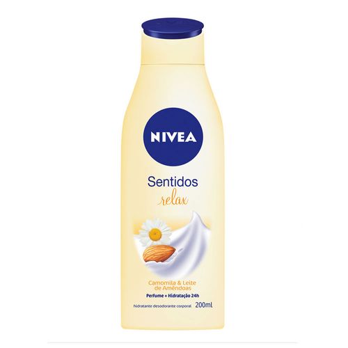 Loção Hidratante Nivea Sentidos Relax 200ml Loção Hidratante Nivea Sentidos Relax 200ml