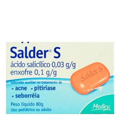 Sabonete Salder S 80g Sabonete Salder S 80g