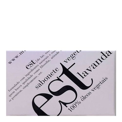 Sabonete Vegetal Est Lavanda 100g Sabonete Vegetal Est Lavanda 100g