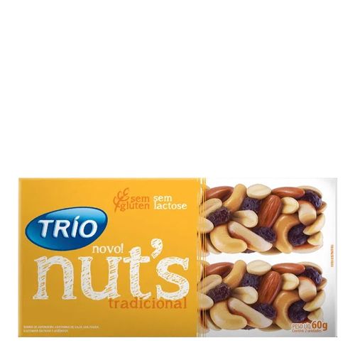 Trio Nut's Tradicional 2 Unidades de 30g