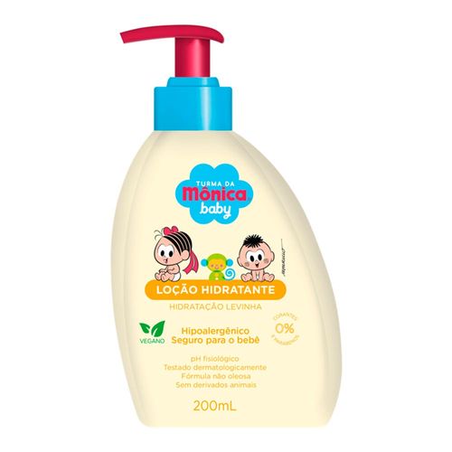 773670-Locao-Hidratante-Turma-da-Monica-Baby-Hidratacao-Levinha-200ml 773670-Locao-Hidratante-Turma-da-Monica-Baby-Hidratacao-Levinha-200ml
