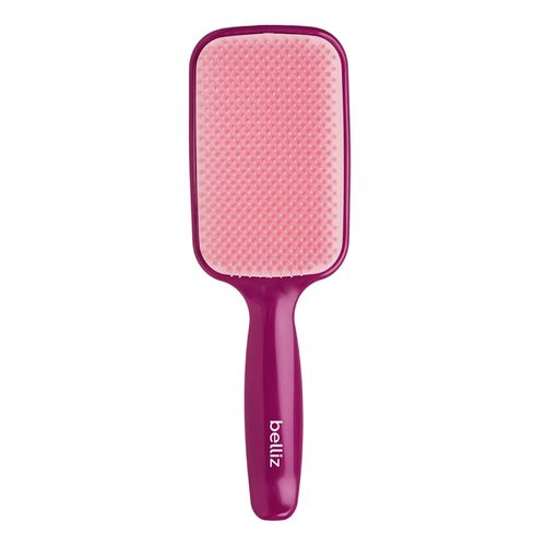 776262-Escova-de-Cabelo-Belliz-Flex-Raquete-Cassis-1-Unidade 776262-Escova-de-Cabelo-Belliz-Flex-Raquete-Cassis-1-Unidade