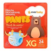 Fralda Pants Ever Baby Tamanho XG 24 Unidades