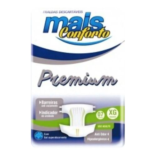 Fralda Geriátrica Premium Mais Conforto - Tam Xg Fralda Geriátrica Premium Mais Conforto - Tam Xg