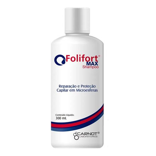 Shampoo Antiqueda Carnot Folifort Max 300ml Shampoo Antiqueda Carnot Folifort Max 300ml