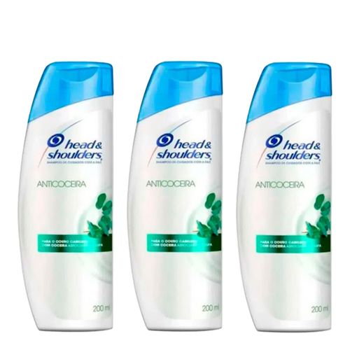 Kit-Head-e-Shoulders-Shampoo-Feminino-Anticaspa-Anticoceira-200mL-3-Unidades