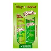 Kit Shampoo Novex Vitay Broto de Bambu 300ml + Condicionador 300ml