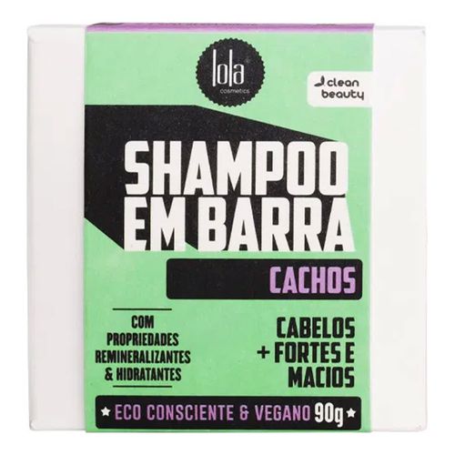 Shampoo Lola em Barra Cachos Eco Consciente e Vegano 90g