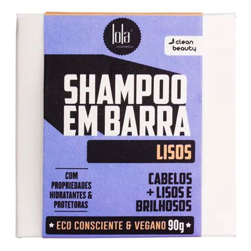 Shampoo Lola em Barra Lisos Eco Consciente e Vegano 90g Shampoo Lola em Barra Lisos Eco Consciente e Vegano 90g