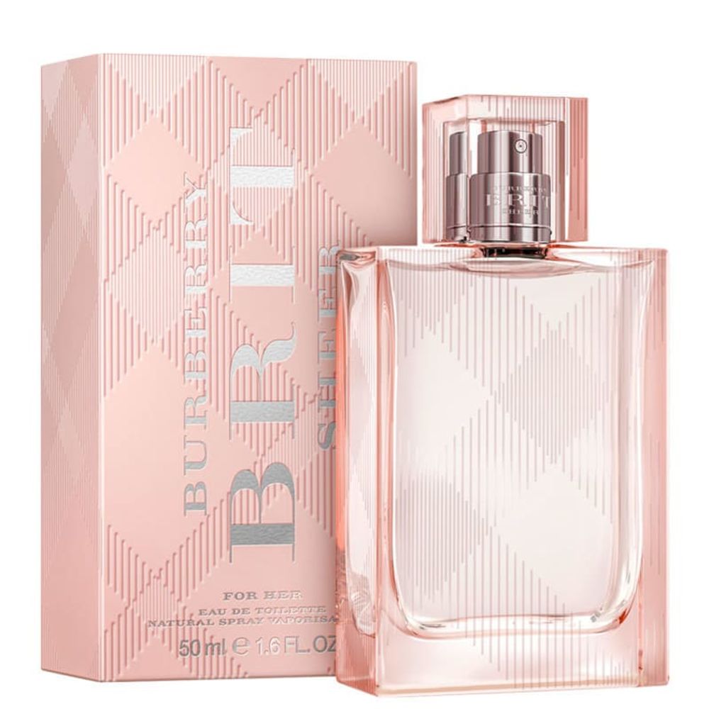 Burberry Brit Sheer For Her Eau de Toilette Perfume Feminino 30ml 50ml